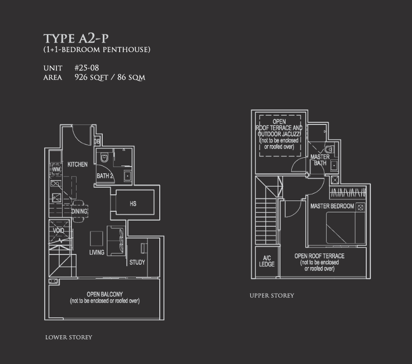 26 Newton #25-08 Floor Plan